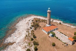 Zadar Royal tour Dugi otok Sakarun Sunken ship with Lunch!