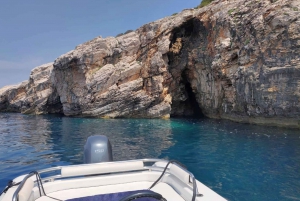 Zadar: Sakarun Bay, Golubinka Cave & Veli Žal Speedboat Tour
