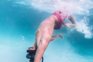ザダル：スピードボートでスリル満点の3島ツアー（シュノーケリング付き）