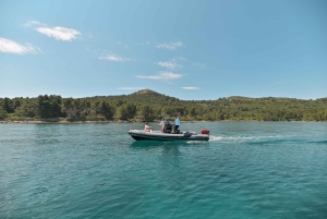 ザダル：スピードボートでスリル満点の3島ツアー（シュノーケリング付き）