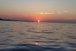 Zadar: Båttur i solnedgangen med champagne