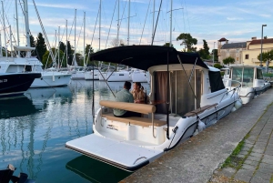 Zadar: Passeio de barco ao pôr do sol e excursão panorâmica pelas ilhas