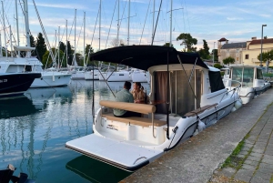 Zadar: Sunset Boat Tour with Welcome Drink and Candy