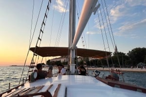 Zara: crociera al tramonto con champagne illimitato