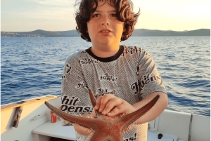 Zadar: Vissen bij zonsondergang Halve dag met gids op de boot