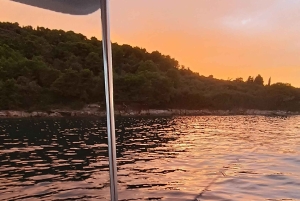 Zadar: Vissen bij zonsondergang Halve dag met gids op de boot