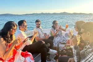 Zadar : Croisière au coucher du soleil avec boissons pétillantes