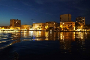Zadar: Sunset & Night Cruise with Unlimited Sparkling Wine