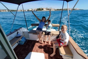 Zadar: Passeio de barco ao pôr do sol e excursão panorâmica pelas ilhas