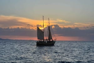 Zadar: Rejs o zachodzie słońca tradycyjną łodzią z winem