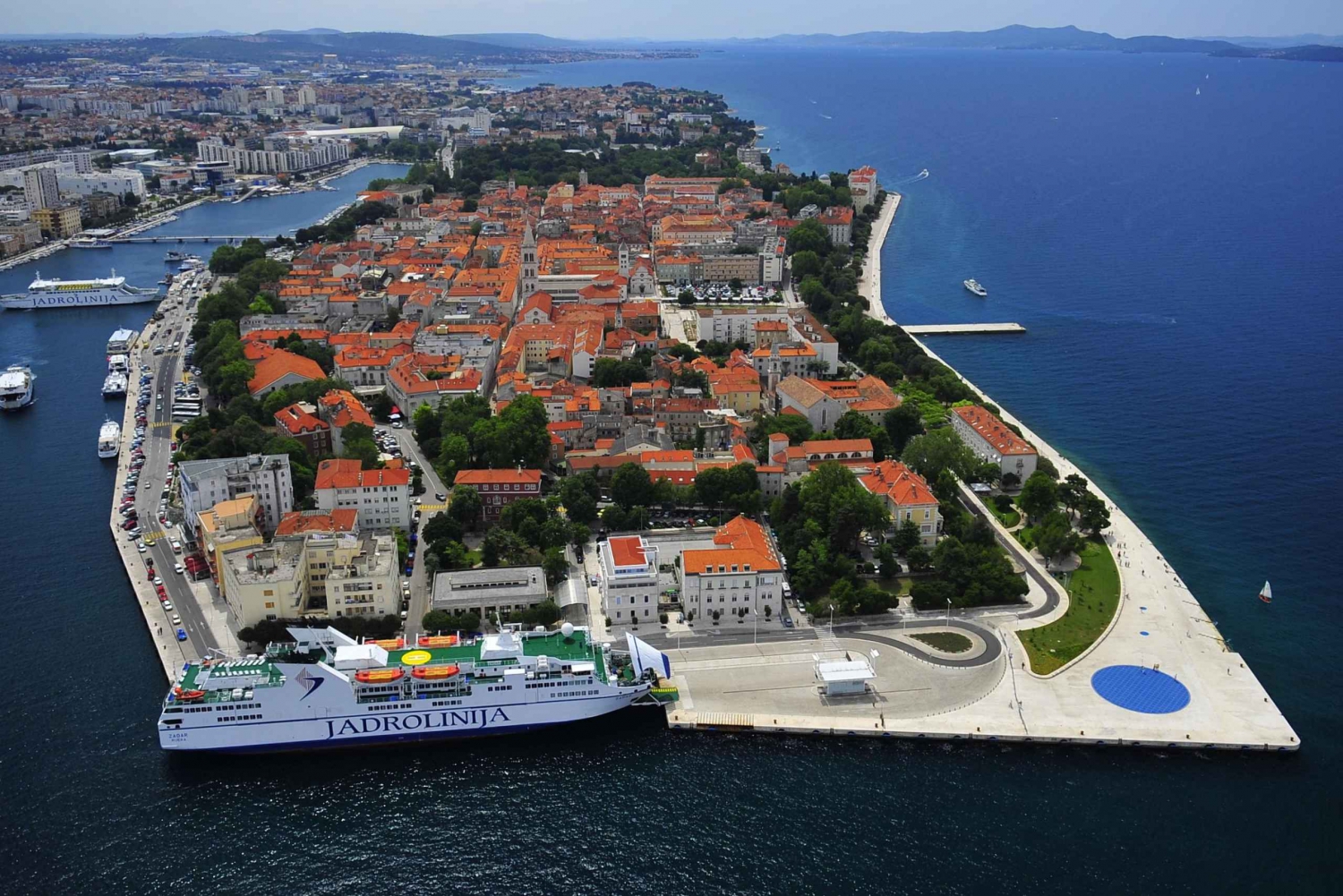 Zadar Sunset Tour fra Split eller Trogir