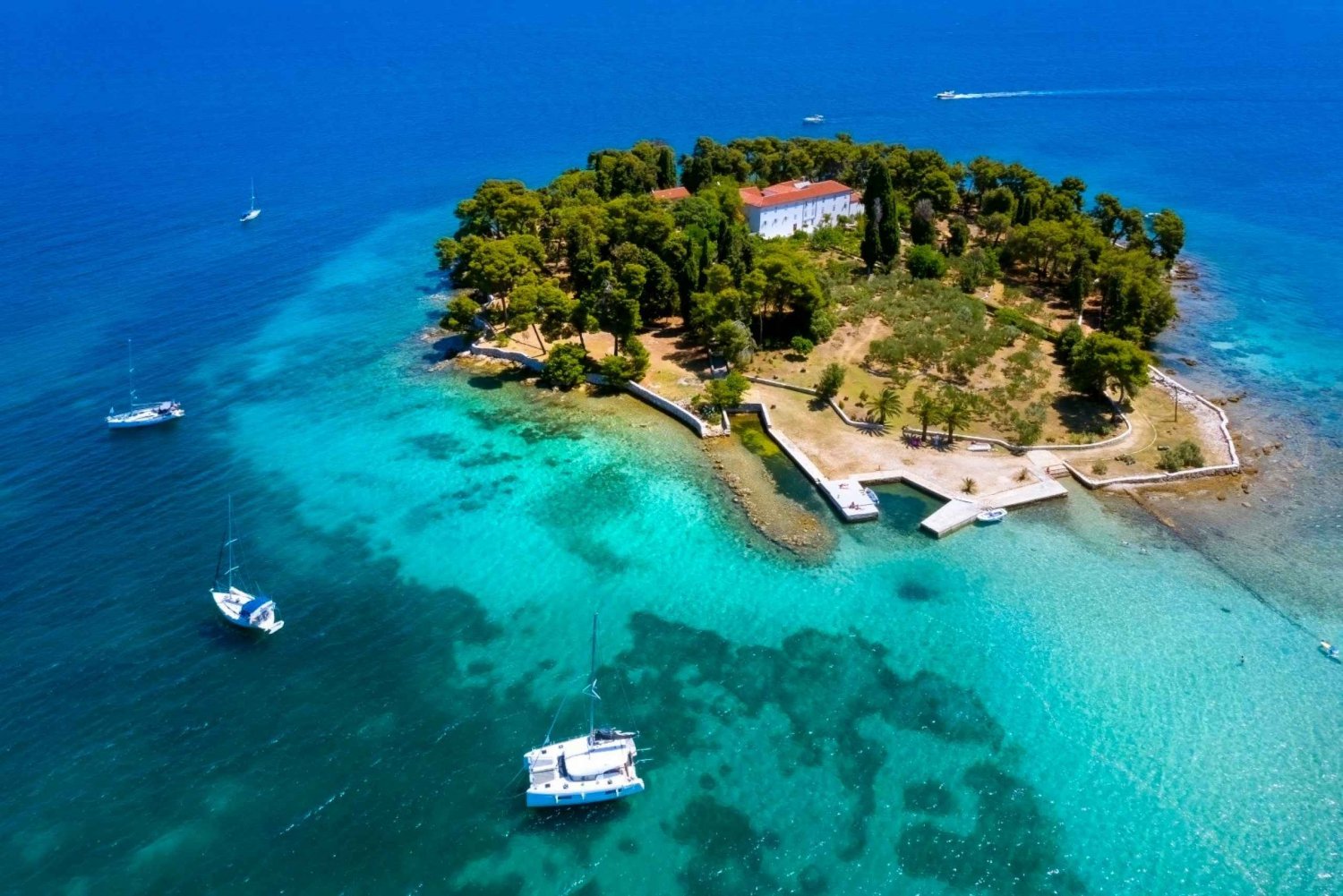 Zadar: Hurtigbåttur til Ugljan, Ošljak og Preko-øyene