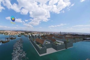 Zadar : Visite guidée historique en réalité virtuelle