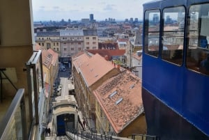 Zagreb: Byvandring med kabelbane og tunneler fra 2. verdenskrig