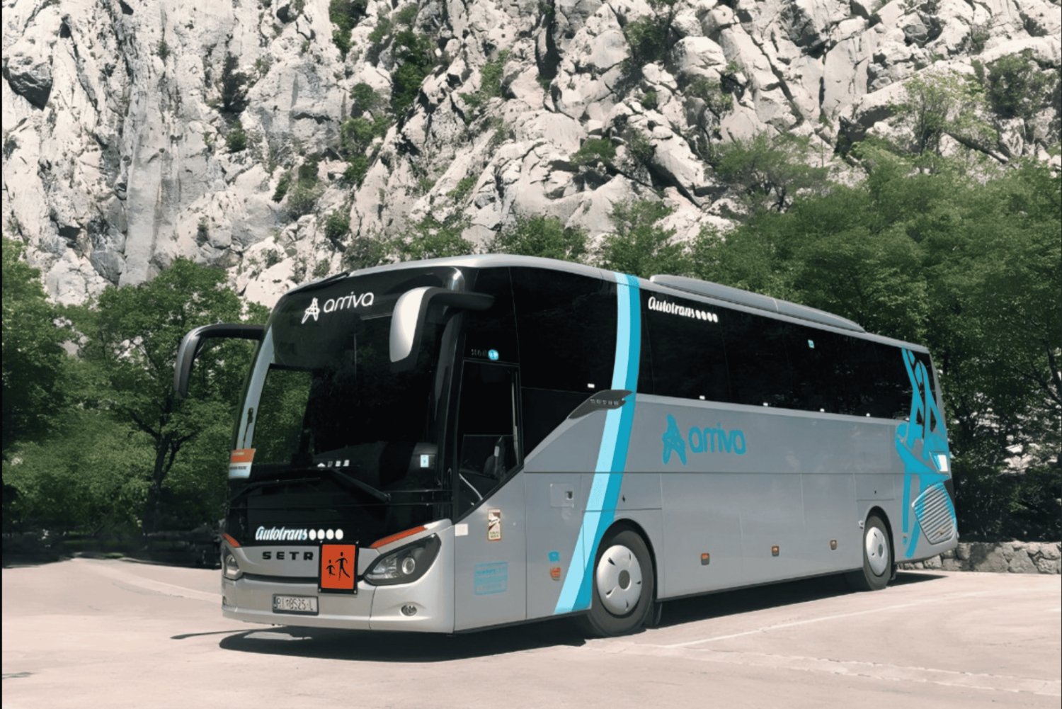 Zagreb: Direkte busstransport fra/til Split