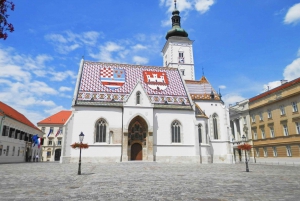 Zagabria: Tour di gruppo a piedi di Zagabria (funicolare inclusa)