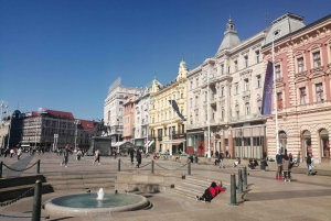 Zagreb : Visite à pied en groupe de Zagreb (funiculaire inclus)