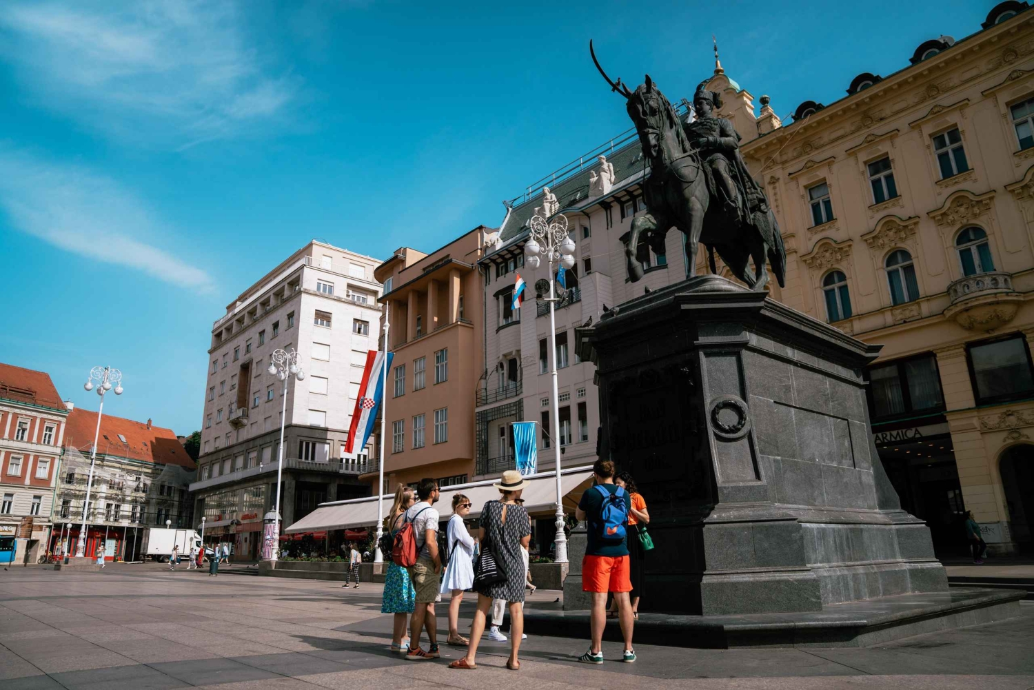 Zagreb: Tour guiado de la ciudad con túneles de la II Guerra Mundial