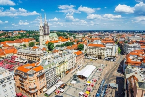 Zagreb : visite guidée à pied avec un guide des attractions incontournables