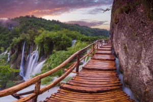 Zagreb: Plitvice Lakes and Rastoke Village drop off Zadar