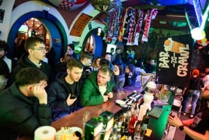 Zagreb:Privates Bar Crawling und Alkoholtest mit einem Guide