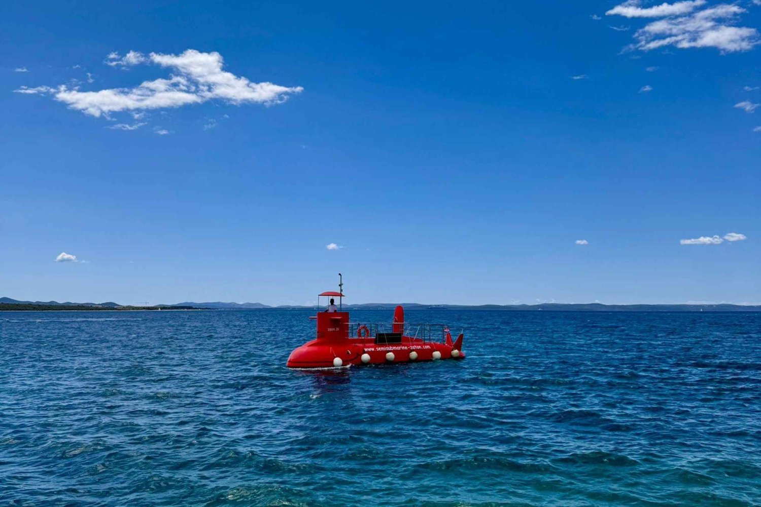 Zaton: excursión en semisubmarino con vistas submarinas