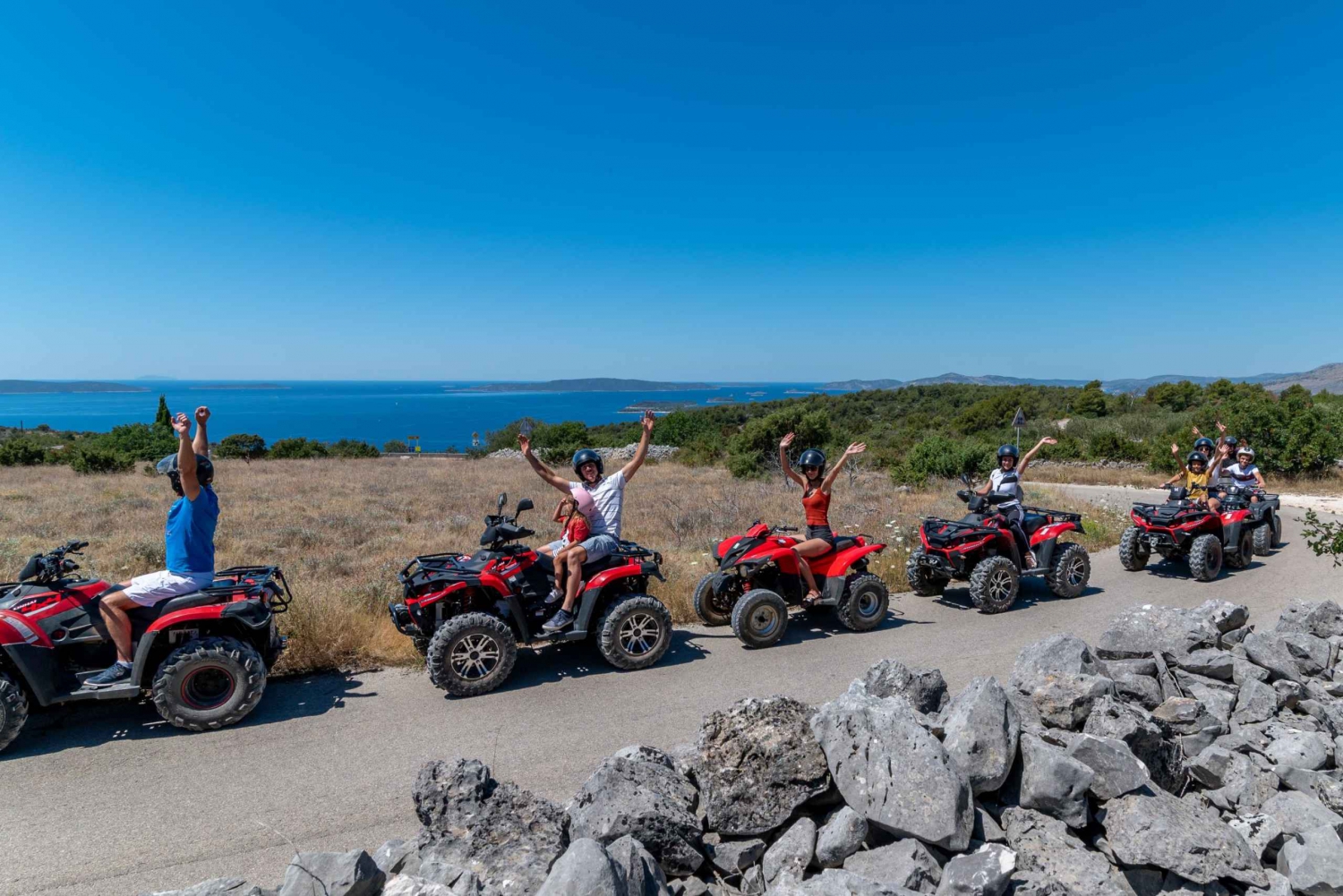 Žedno: Off-road Čiovo Island ATV Quad Bike Tour