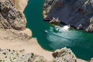 Tour en barco por el río Zrmanja y los 3 mares croatas