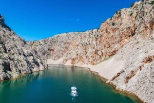 Tour en barco por el río Zrmanja y los 3 mares croatas