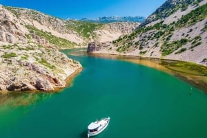 Tour en barco por el río Zrmanja y los 3 mares croatas