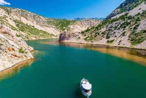 Tour en barco por el río Zrmanja y los 3 mares croatas