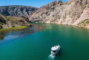 Tour en barco por el río Zrmanja y los 3 mares croatas