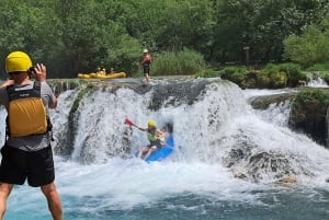 Zrmanja-elven: Halvdags guidet kajakkpadling i nærheten av Zadar