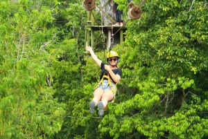 Cancún: ATV, Tirolinas, Excursión a Caballo con Comida y Tequila