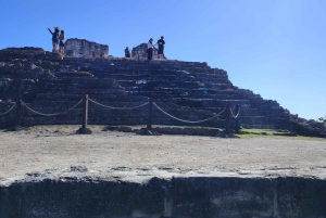 Bacalar: Ichkabal mayan temples & boat tour.