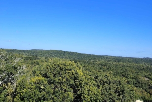 Bacalar: Ichkabal mayan temples & boat tour.