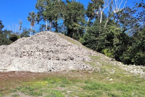 Bacalar: Ichkabal mayan temples & boat tour.