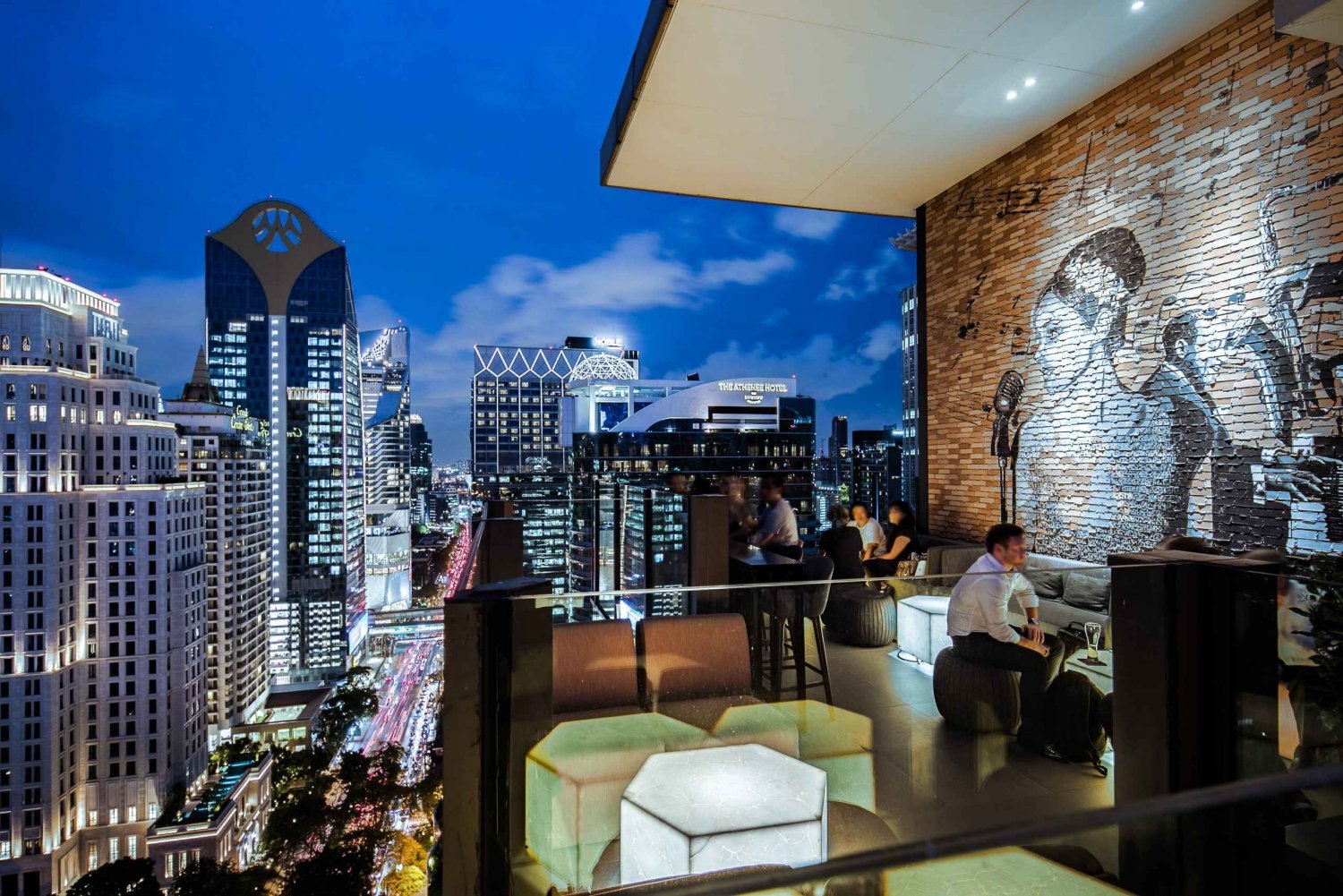 Bangkok: Hotel Indigo CHAR Rooftop Bar Drink Voucher