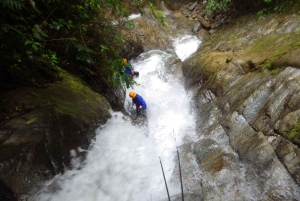 Baños: Canyoning in Chamana or Rio Blanco Waterfalls