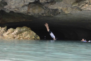 Belize City: Cave Kayaking, Zipline and Crystal Cave Tour