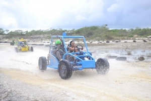 Combo de Paseo en Buggy, Salto en Tirolina y Piscina en Cascada con Comida