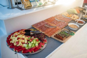 Cabo San Lucas: Crucero de 2 horas al atardecer con comida y vino