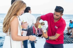 Cabo San Lucas: Crucero de 2 horas al atardecer con comida y vino