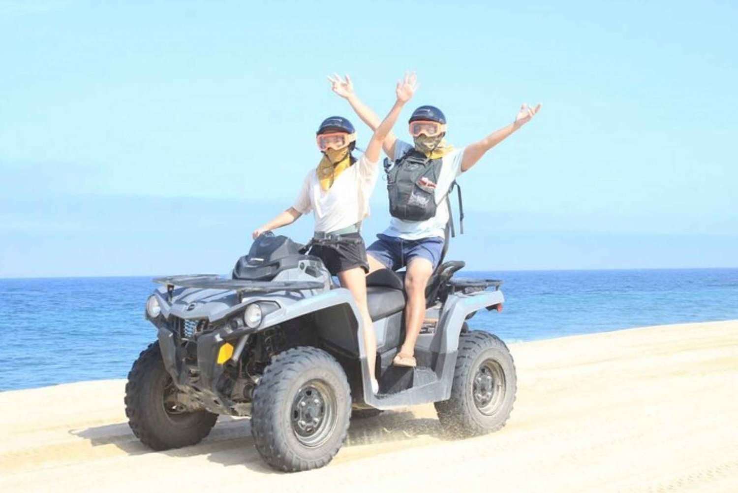 Cabo San Lucas: Excursión para principiantes en quad por la playa y el desierto de Migrino