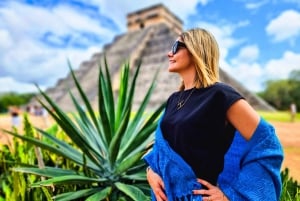 Cancun: Chichen Itza, Cenote & Valladolid Tour with Lunch