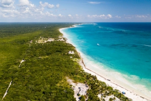 Cancún: Excursión de un día a Chichén Itzá, Cobá y Tulum con servicio de recogida