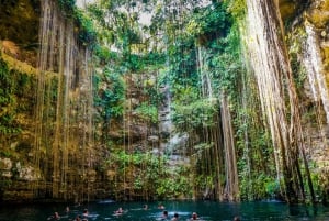 Cancún: Excursión de un día a Chichén Itzá, Cenote Ik Kil y Valladolid