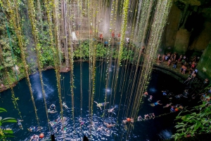 Cancún: Excursión de un día a Chichén Itzá, Cenote Ik Kil y Valladolid