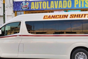 CANCUN DOWNTOWN TO HOLBOX FERRY SHARED SHUTTLE