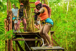 Cancún: Aventura Extrema en Buggy con Tirolinas y Cenote